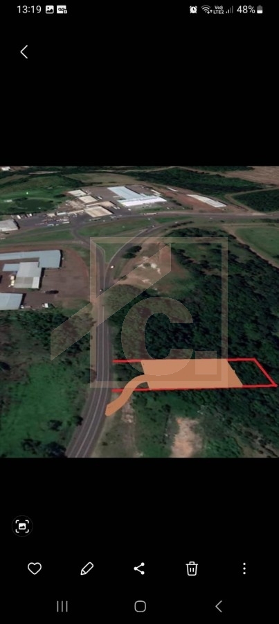 Terreno à venda em Pato Branco em área industrial na BR 158