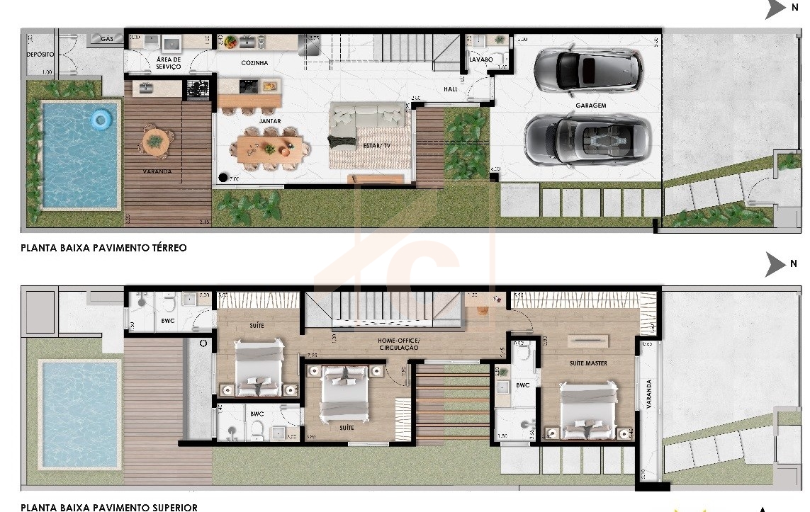 Sobrado à venda em Pato Branco no bairro Parque do Som