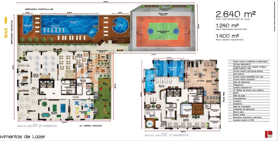 Apartamento à venda em Itapema no Edifício Al Mare Residence