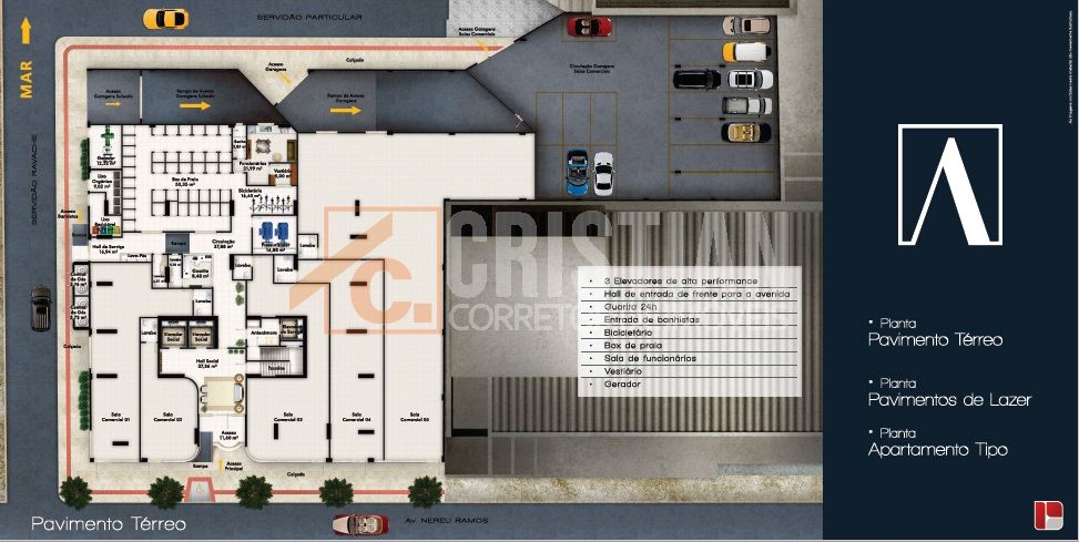 Apartamento à venda em Itapema no Edifício Al Mare Residence