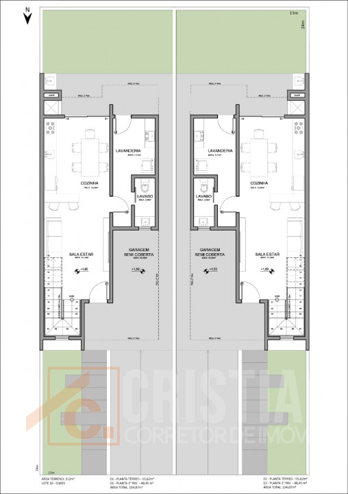 Sobrado à venda em Pato Branco  no Bairro Fraron