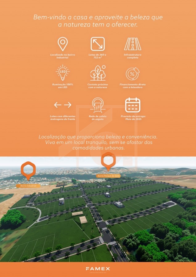 Terrenos à venda em Pato Branco no Loteamento Residencial Montebelo, bairro Industrial II