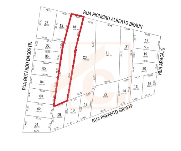 Terreno à venda em Pato Branco no Bairro La Salle