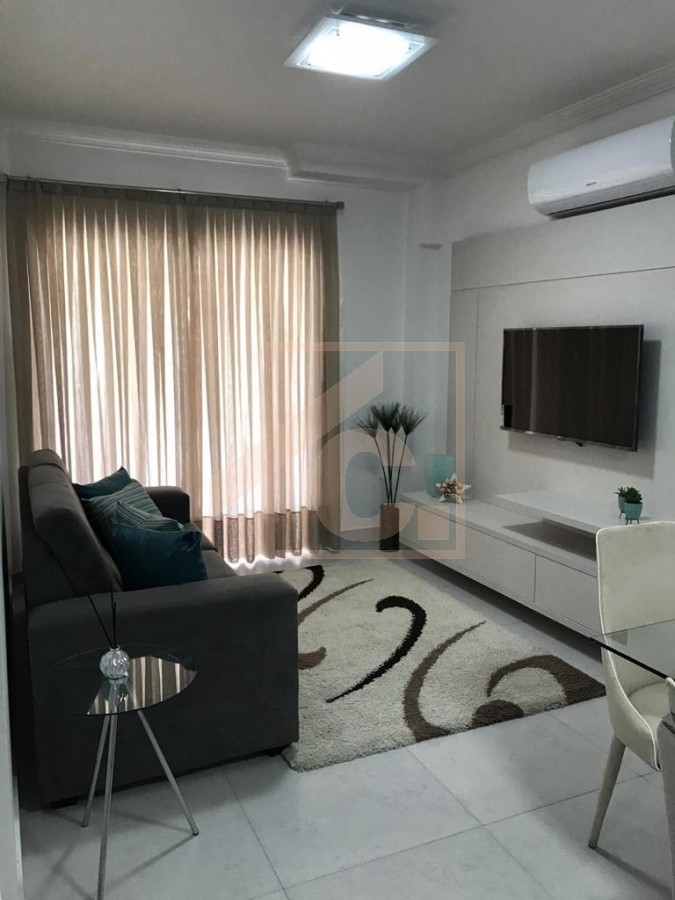 Apartamento Mobiliado Residencial Morada Regia com 1 Suíte + 1 Quarto.