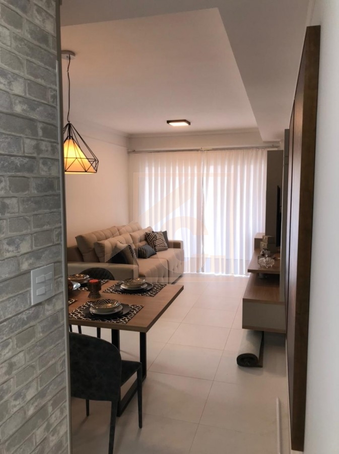 Apartamento Mobiliado Residencial Morada Regia com 1 Suíte + 2 Quartos.