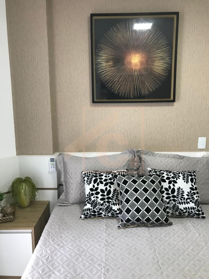 Apartamento Mobiliado Residencial Morada Regia com 1 Suíte + 2 Quartos.