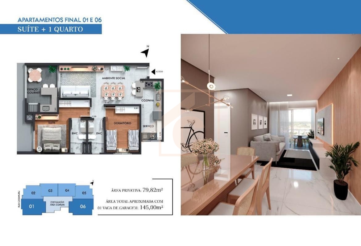 Apartamento à venda em Pato Branco Ed. La Vita