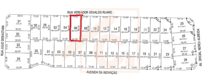 Terreno à venda em Pato Branco no Loteamento Forselini II próximo ao PB Shopping