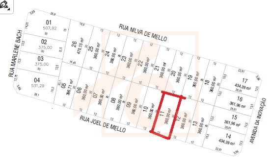 Terreno à venda em Pato Branco no Bairro São Luiz próximo ao PB Shopping