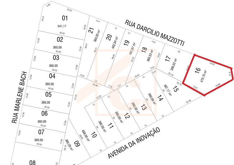 Terreno à venda em Pato Branco no bairro São Luiz, próximo ao PB Shopping
