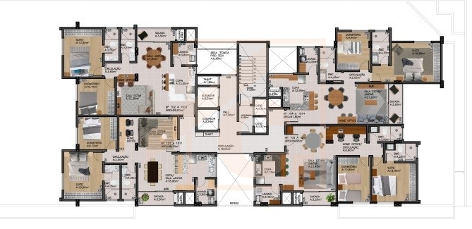 Apartamento à venda em Pato Branco no Edifício Adhara