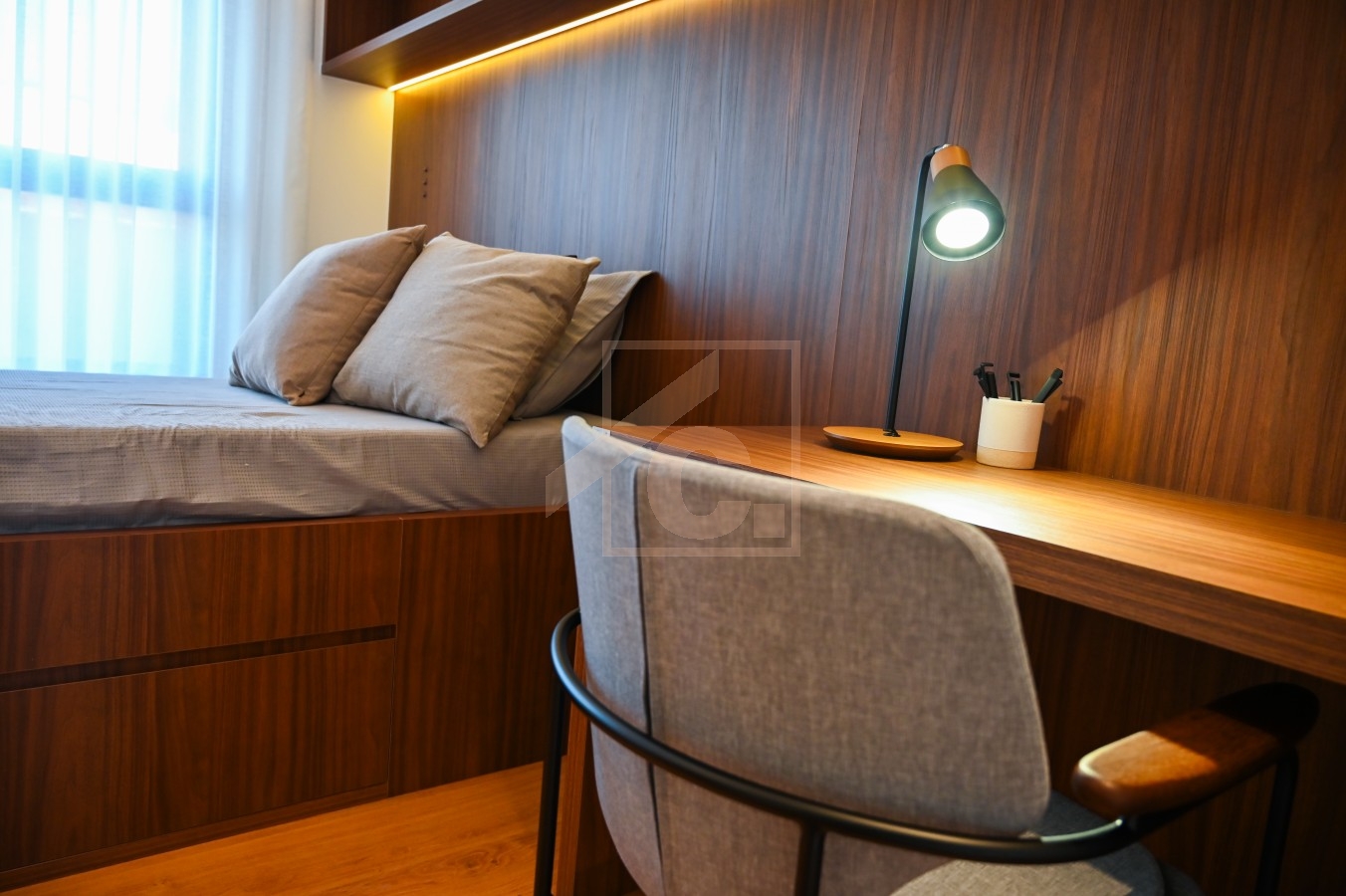Apartamento à venda em Pato Branco Ed. Chardonnay com 01 Suíte + 01 Quarto.