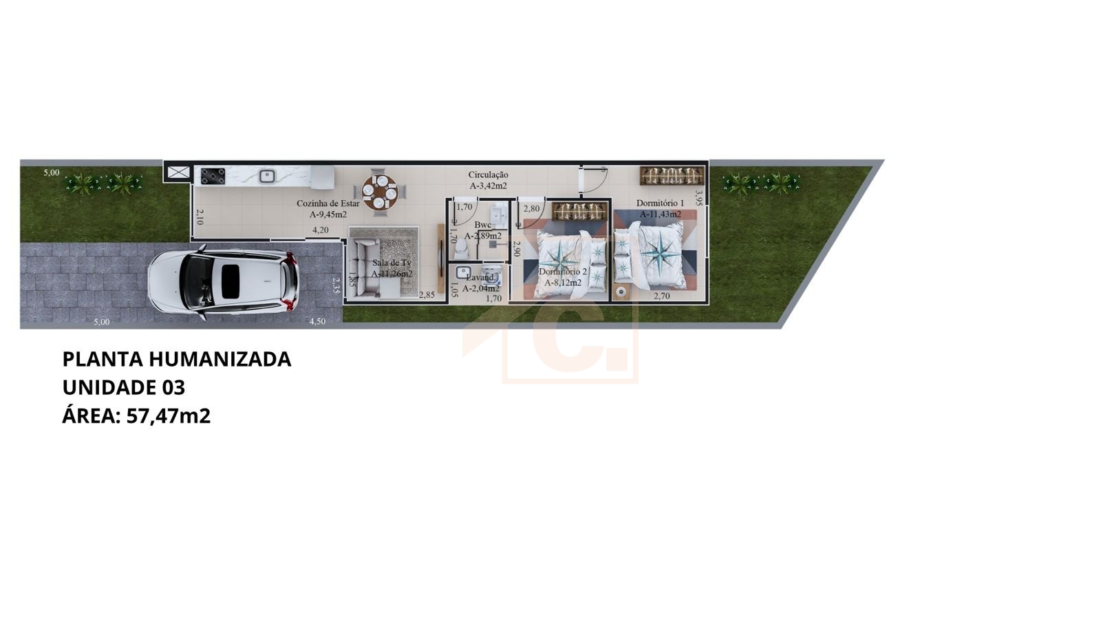 Casa à venda em Pato Branco com 2 Quartos no bairro Fraron.