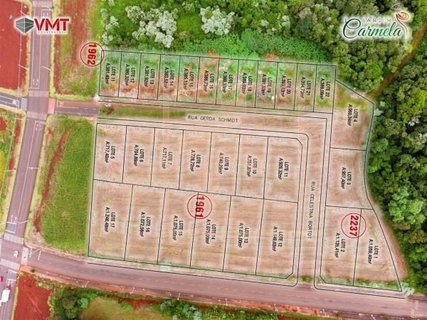 Terrenos à venda em Pato Branco no Loteamento Jardim Carmela