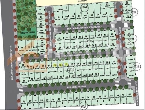 Terreno à venda em Pato Branco no bairro Fraron-  Loteamento Siena Q-1760 L-05