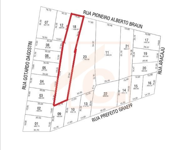Terreno à venda em Pato Branco no Bairro La Salle