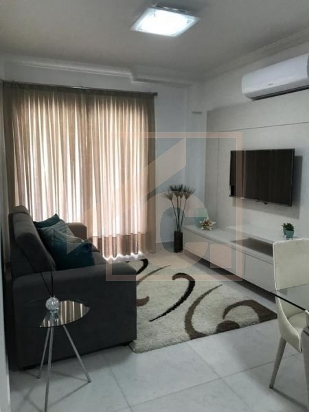 Apartamento Mobiliado Residencial Morada Regia com 1 Suíte + 1 Quarto.