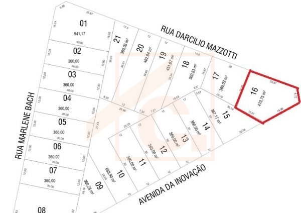 Terreno à venda em Pato Branco no bairro São Luiz, próximo ao PB Shopping