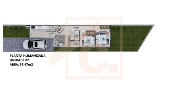 Casa à venda em Pato Branco com 2 Quartos no bairro Fraron.