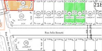 Terreno à venda em Pato Branco no bairro Cadorin - Loteamento Por do Sol Q-2189 L-01