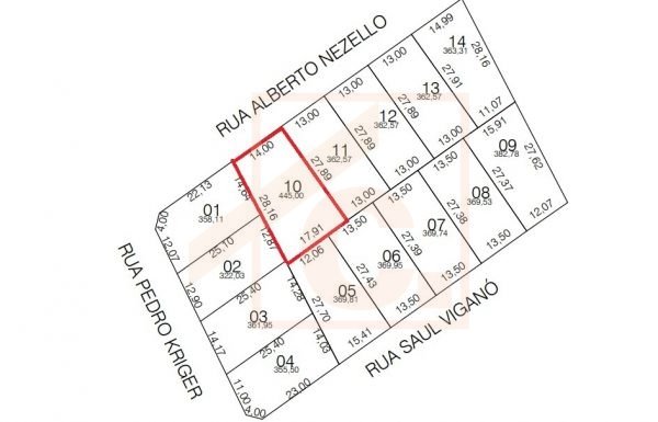 Terreno à venda em Pato Branco no bairro Aeroporto
