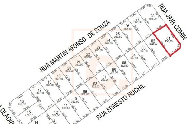 Terreno à venda em Pato Branco no Bairro Fraron