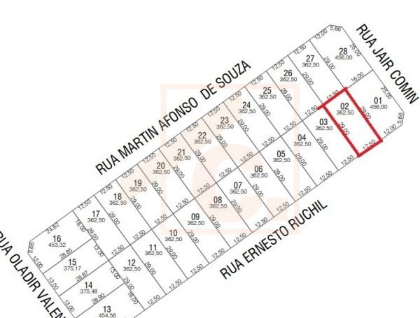 Terreno à venda em Pato Branco no Bairro Fraron