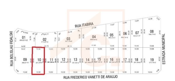 Terreno à venda em Pato Branco no bairro Cadorin - Loteamento Tumelero